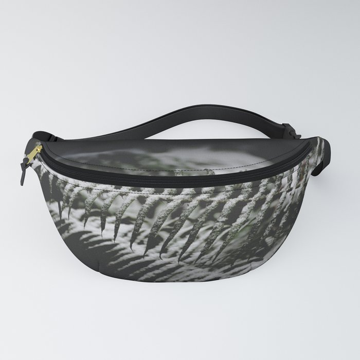 Minimal Winter Ferns - Forest Nature Photography Fanny Pack