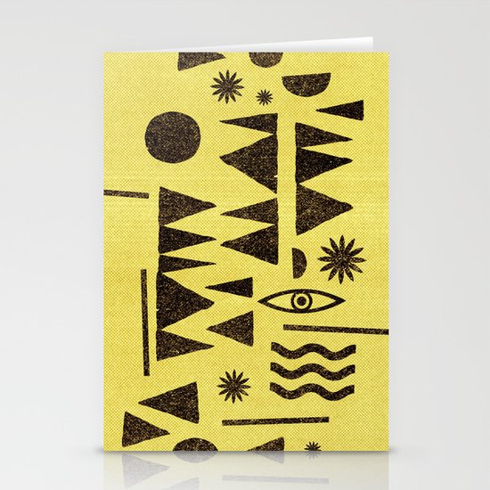 Tangential Paralysis. Stationery Cards