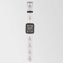 Peter the Rabbit Grey Linen texture Apple Watch Band