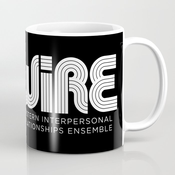 WIRE logo - black fabric Coffee Mug