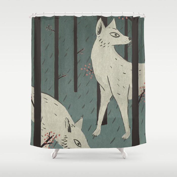 Wolves Shower Curtain