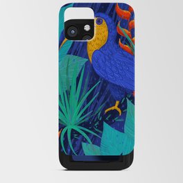 Blue Toucan iPhone Card Case