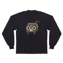 Cat Loaf - Brown Tabby Kitty Long Sleeve T Shirt