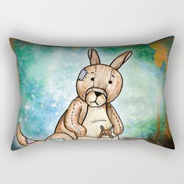 Kimba the Kangaroo Rectangular Pillow