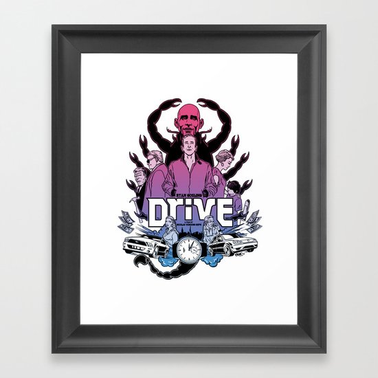Drive front cover Framed Art Print
