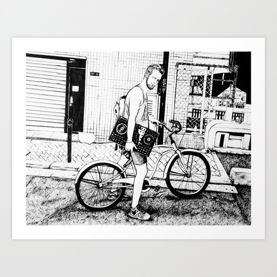 Tim Art Print