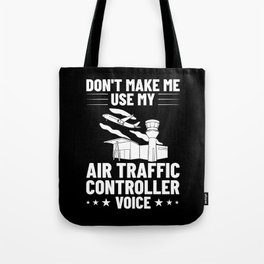 Air Traffic Controller Flight Director Tower Tote Bag