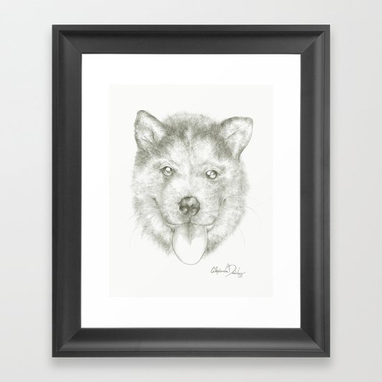 Lick Framed Art Print