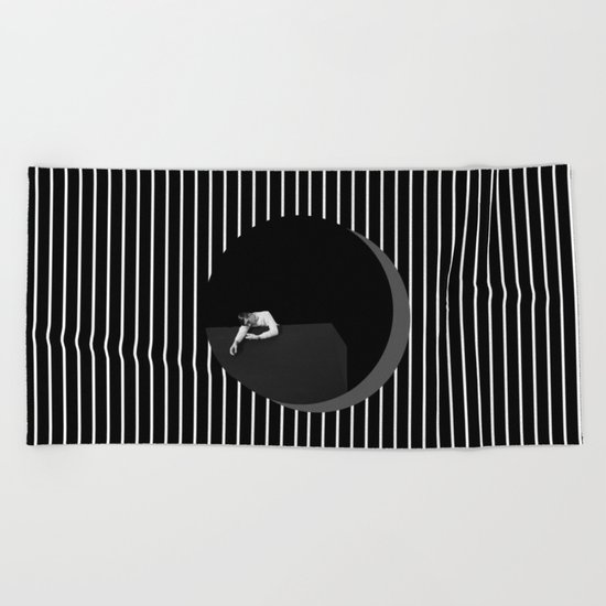 Tired? Beach Towel
