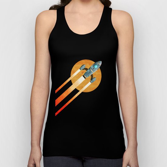 Rocket 2nd Star to the right LLAP Unisex Tank Top