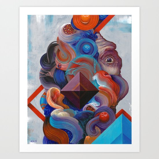 The making of man Art Print