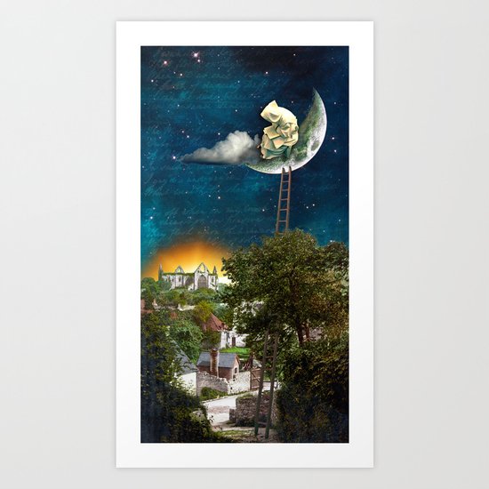A Few Miles Above Tintern Abbey Art Print