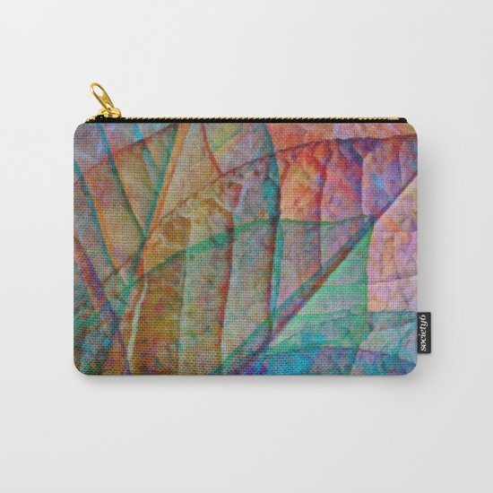 Rainbow Leaves Carry-All Pouch