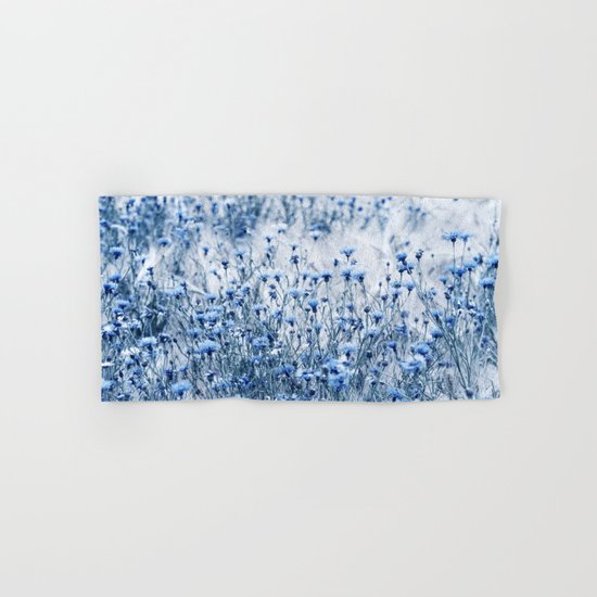 Cornflowers in summer time Hand & Bath Towel