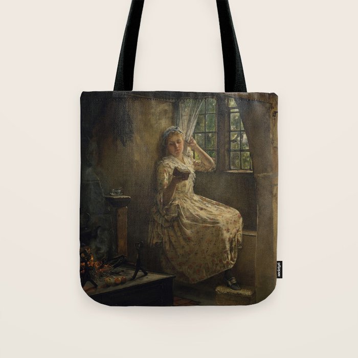 Frank Millet A Cosey Corner Tote Bag by LindenDesigns Society6