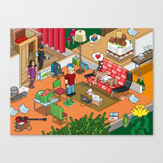 Party! Canvas Print