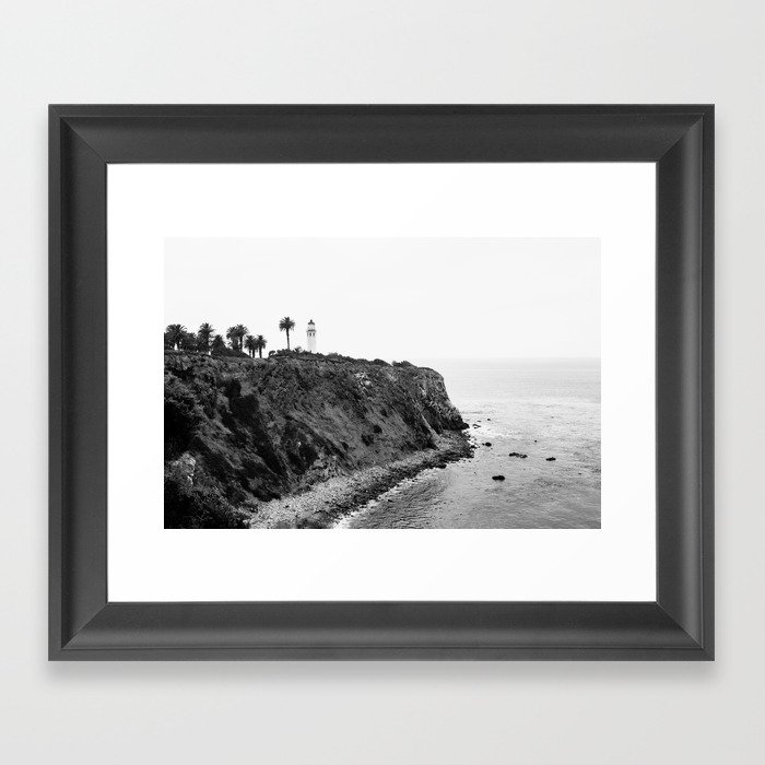 Point Vicente Lighthouse, Rancho Palos Verdes, California Framed Art Print