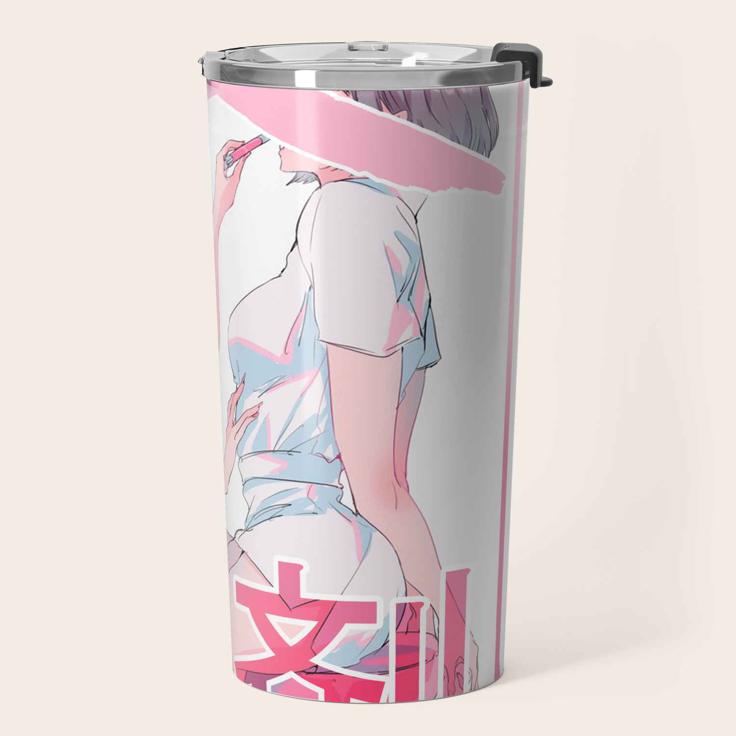 Nurse Sad Japanese Anime Aesthetic Travel Mug By Poser Boy Society6