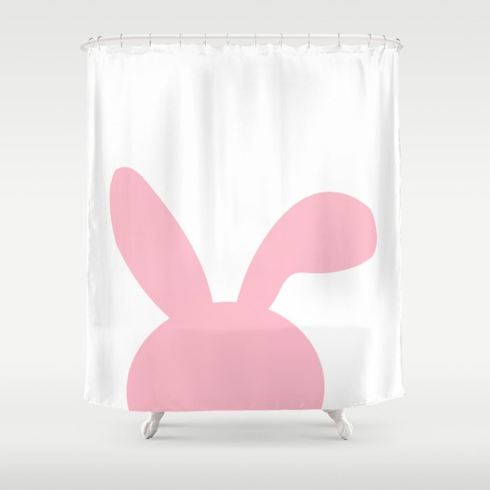 Bunny Snapshot Shower Curtain