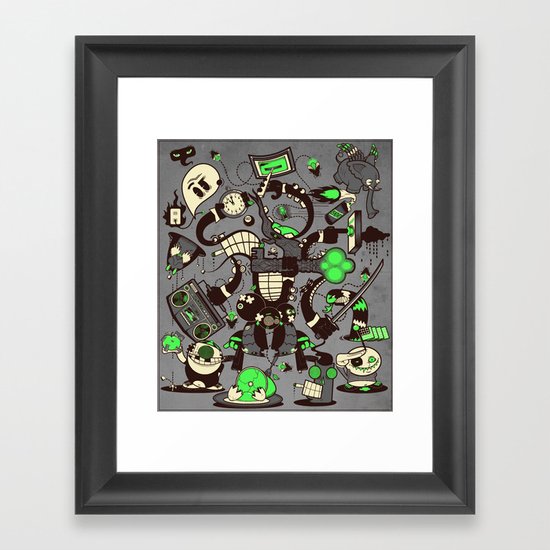 Capers, Schemes, Plans, and Scams Framed Art Print