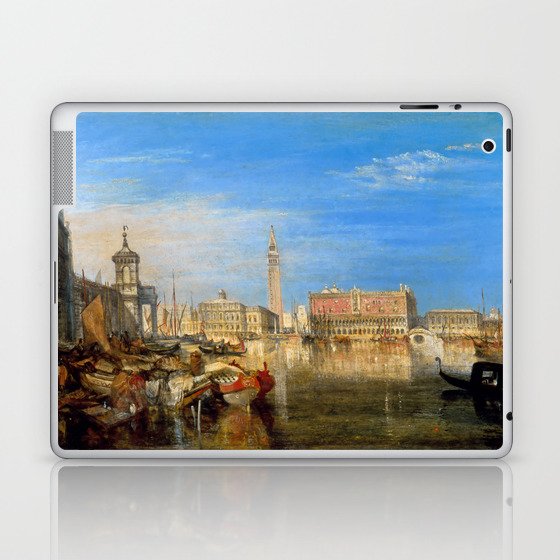 J.M.W. Turner "Bridge of Sighs, Ducal Palace and Custom-House, Venice" Laptop & iPad Skin