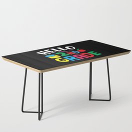 Hello 2nd Grade Back To School Coffee Table