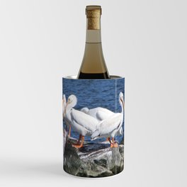 White Pelicans Wine Chiller