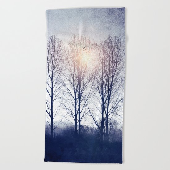 Winter Sequence II Beach Towel