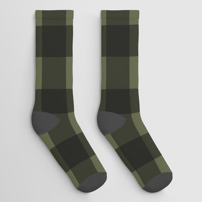 Flannel pattern 1 Socks