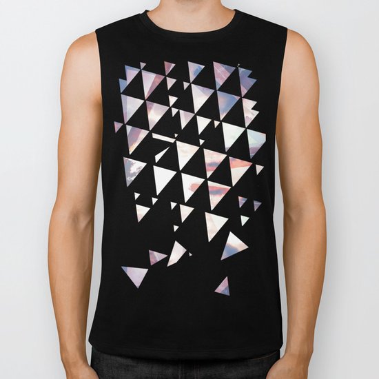 Triangulate Biker Tank