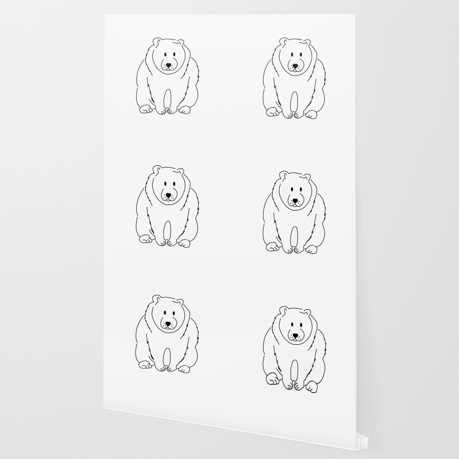 Polar Bear Ice Bear Wallpaper By Aurealis Society6
