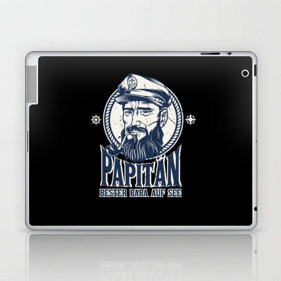 Papitän Captain Papa German Laptop & iPad Skin