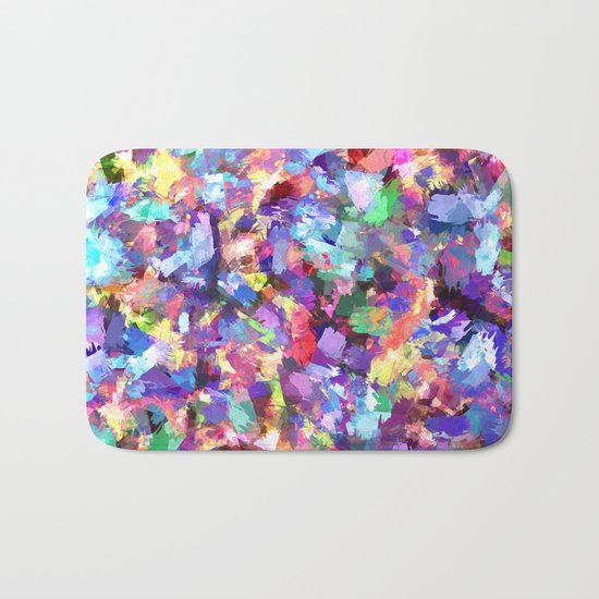 Painting With Color Bath Mat