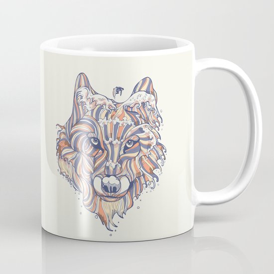 Wave Wolf Mug