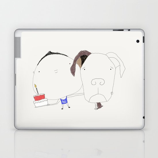 Pet birthday Laptop & iPad Skin