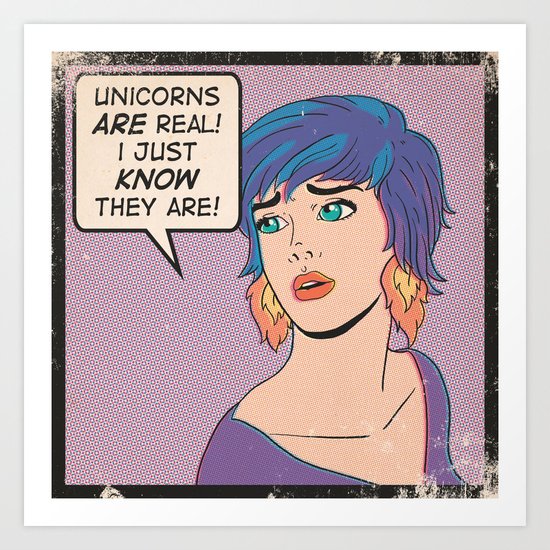 Unicorns Art Print
