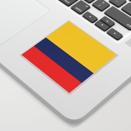 colombia flag Sticker | National, Background, Patriotic, Flag, Red, Nation, Symbol, Colombia, Fabric, World 