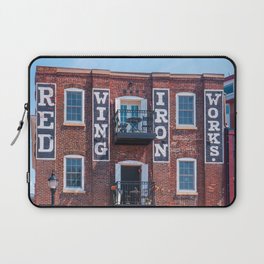 The Cute Brick Building | Architecture Photography Laptop Sleeve