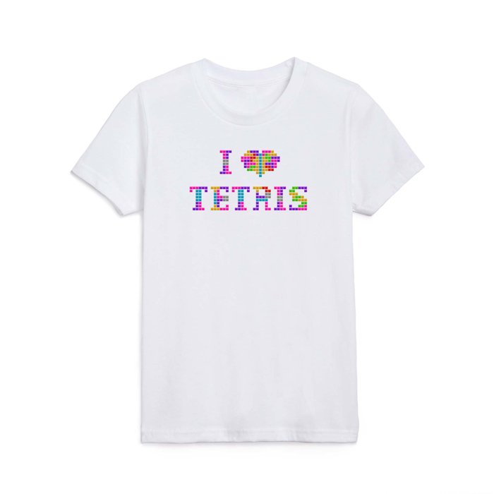 I <3 Tetris Kids T Shirt