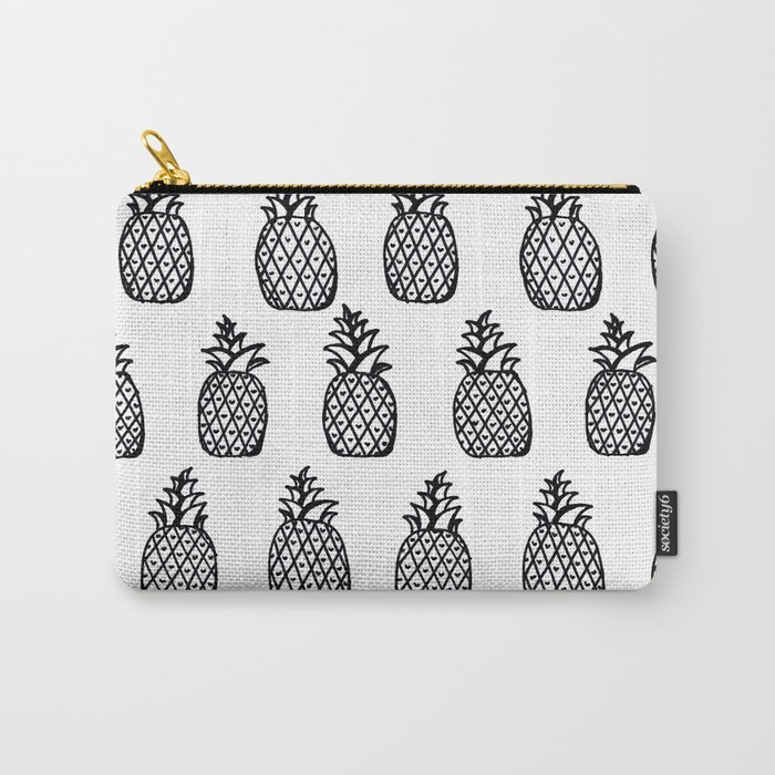 Plethora of Pineapples | Samah Carry-All Pouch