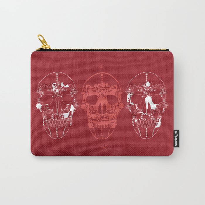 shoes make a skull Carry-All Pouch