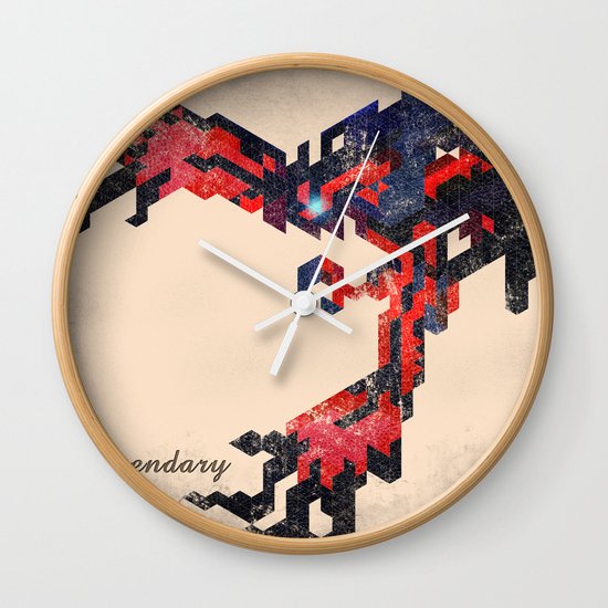 I Am Legendary Y- Geometric Wall Clock
