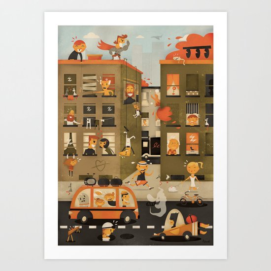 Horror Vacui ( 2010 ) Art Print