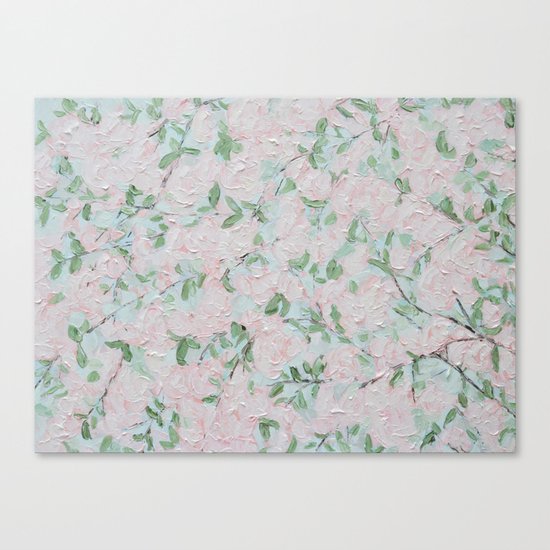 April Blooms Canvas Print