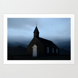 Iceland Church Art Print