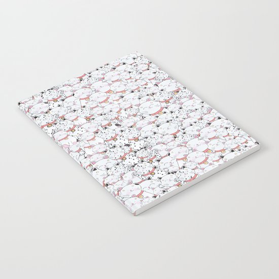 FIND THE PANDA - LUCKY CAT Notebook