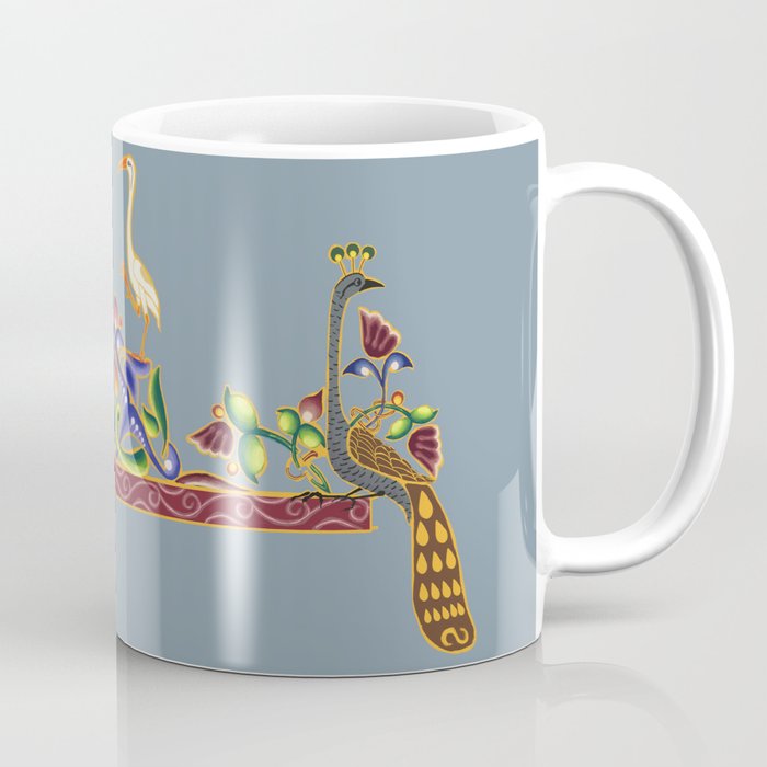 Royal Peacock Illumination Coffee Mug