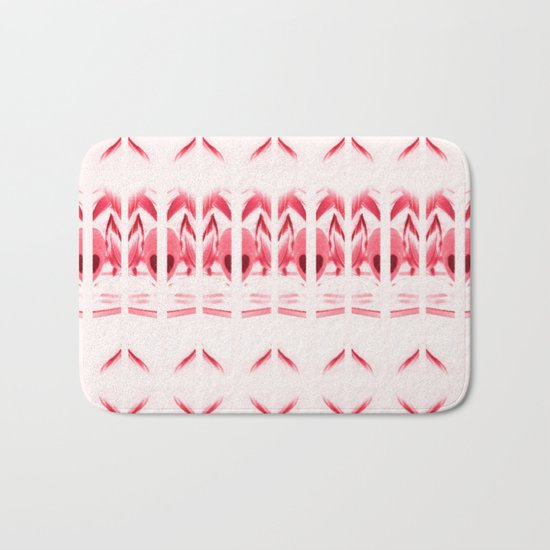 SPIRIT PATTERN #2 #Red Bath Mat