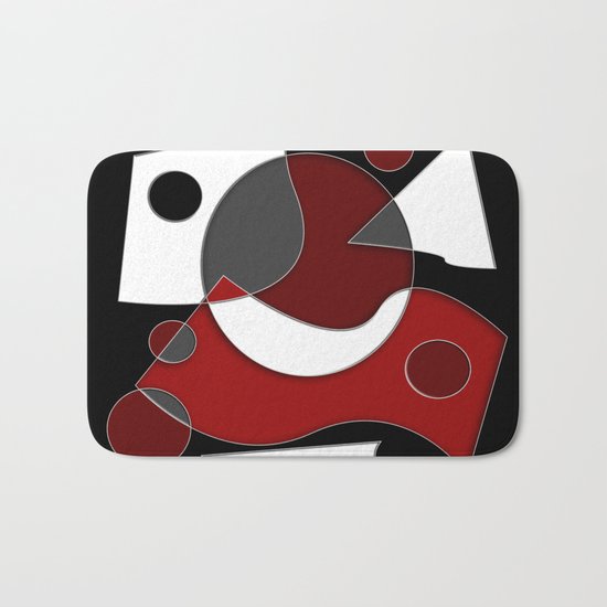 Abstract #515 Bath Mat