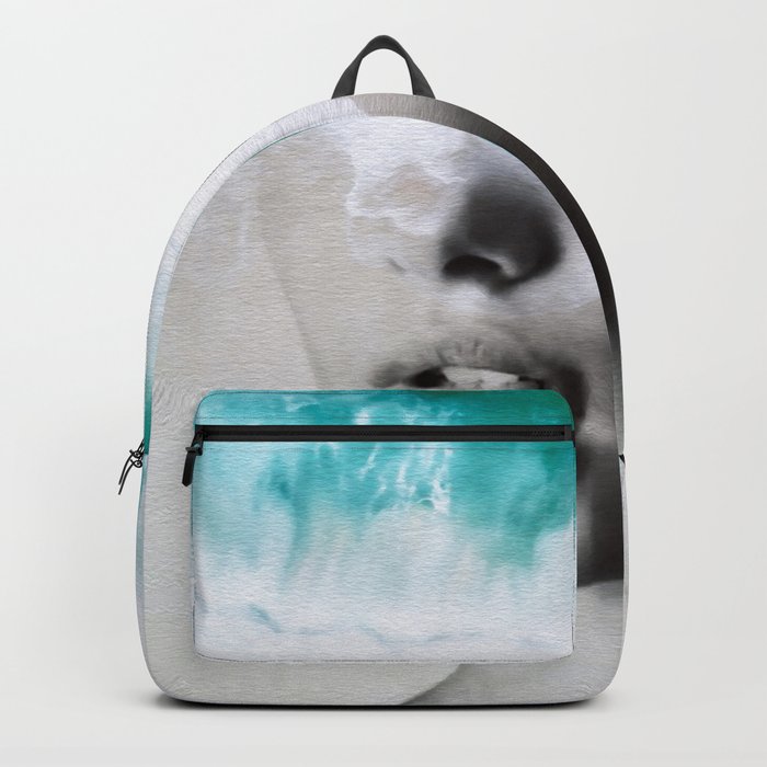 It comes and goes in waves Backpack